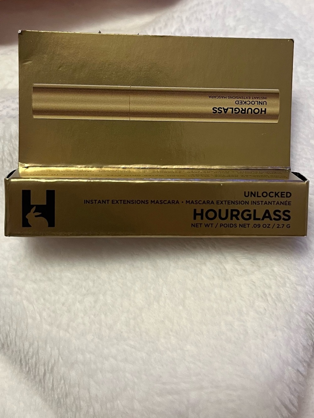 Hourglass Unlocked Instant Extensions Mascara — Metallic Gold